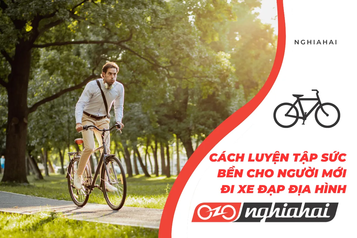 Bài tập rèn luyện sức bền cho người mới tập đạp xe lên dốc