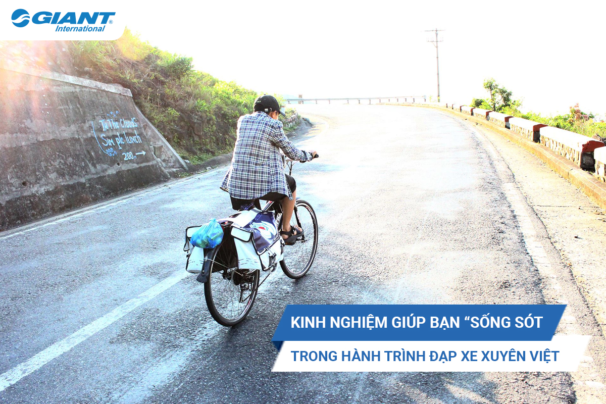 Kinh nghiệm và lưu ý khi thực hiện hành trình xe đạp xuyên Việt