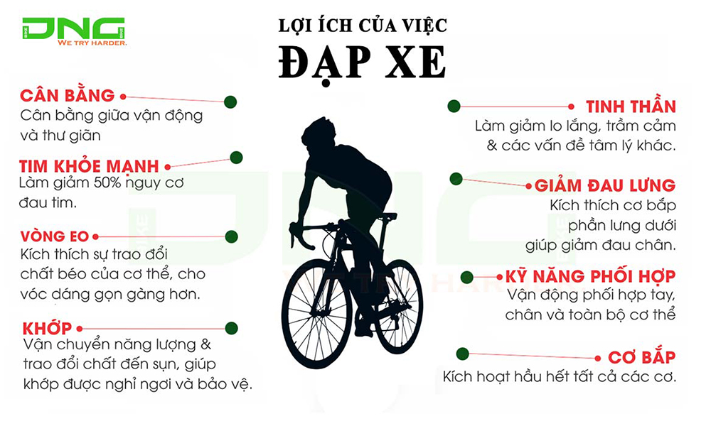 Lợi ích của việc đạp xe đúng tư thế với sức khỏe cột sống
