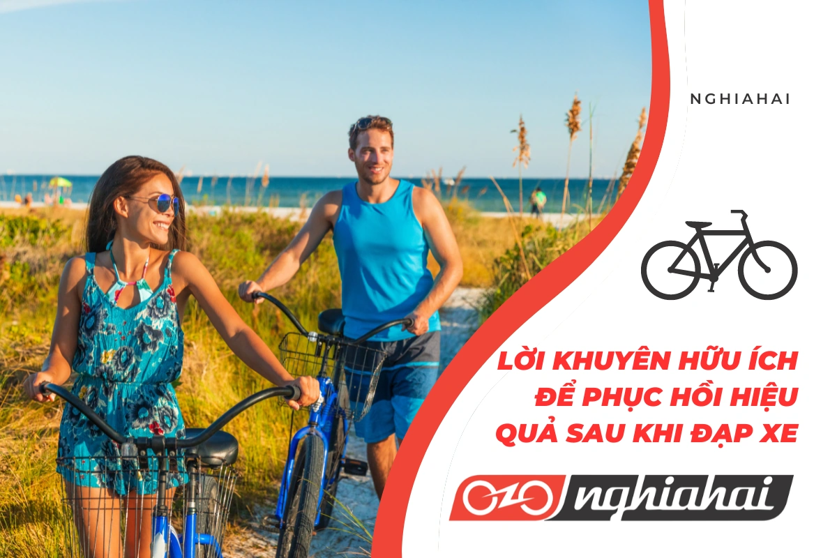 Uống gì sau khi đạp xe để phục hồi sức khỏe tốt nhất?